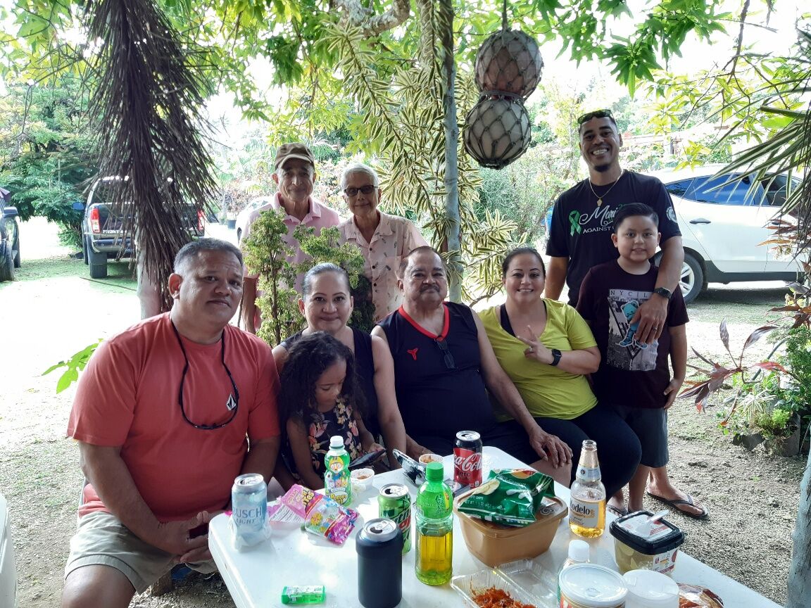 Ben Borja and family